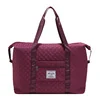 Travel Duffel with Trolley Sleeve and Wet-Dry Storage Purple color SKU reference