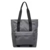 Oxford Shoulder Tote with Side Storage Pockets Gray color SKU reference