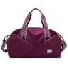 Nylon Gym Duffel with Alphabet Webbing in Two Sizes SKU reference 02 color SKU reference