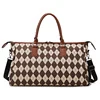 Oxford Weekender Duffel with Shoe Pocket Dark khaki color SKU reference