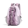 Reflective Nylon Outdoor Backpack with Whistle Clip Purple color SKU reference