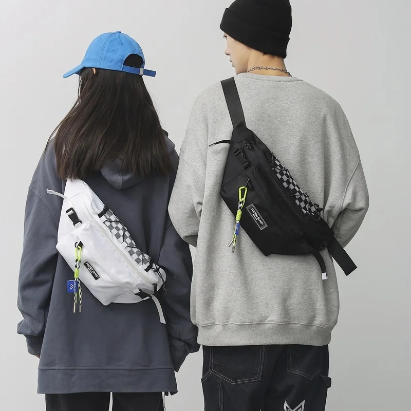 Polyester Waist Bag with Side Drawstring Pocket product reference image