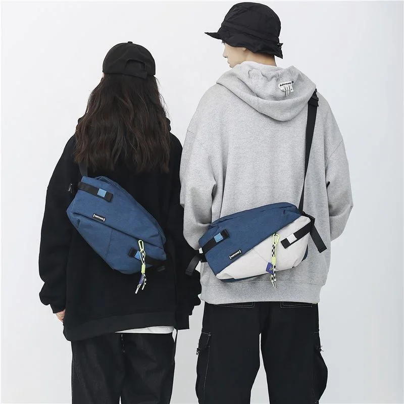 Colorblock Oxford Running Belt Bag in Two Sizes product reference image