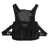 MOLLE-Style Tactical Chest Rig with Utility Pouches Black color SKU reference