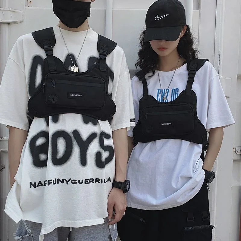Polyester Tactical Chest Rig Utility Pouch product reference image