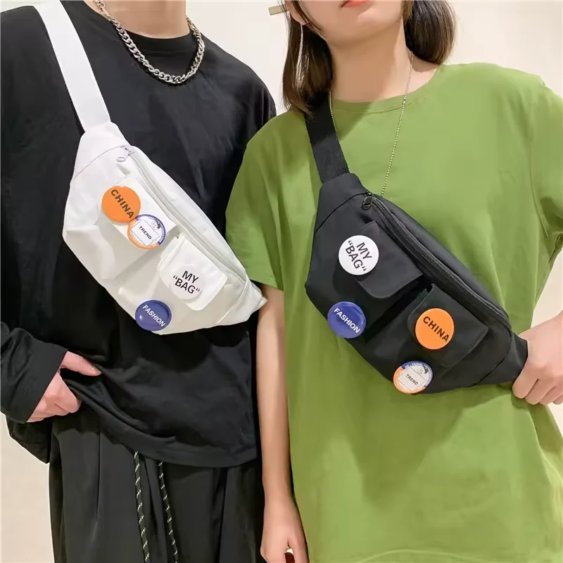 Clear-Panel Polyester Fanny Pack with Adjustable Belt product reference image