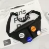 Clear-Panel Polyester Fanny Pack with Adjustable Belt Color reference 01 color SKU reference