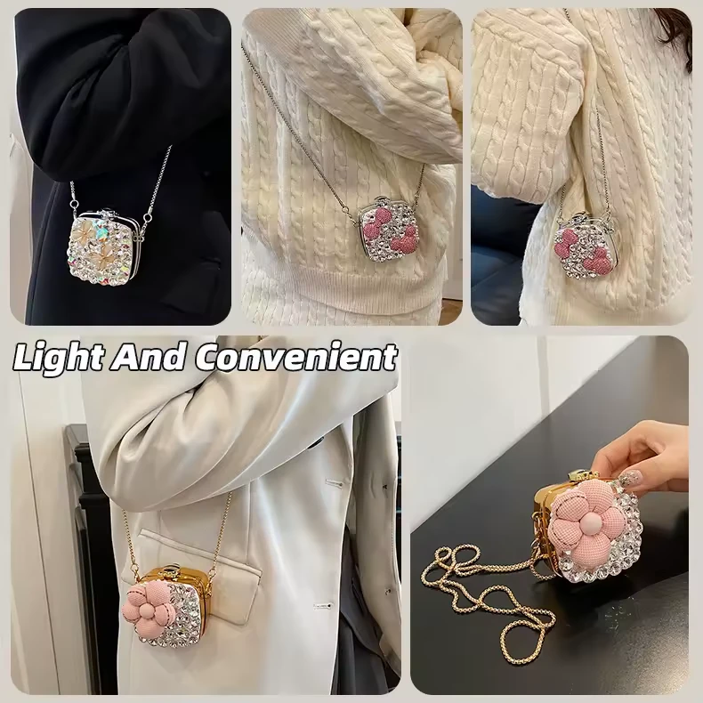 Novelty Beaded Acrylic Mini Evening Bag product reference image