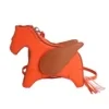 Animal-Character PU Crossbody Bag with Wing Detail Orange color SKU reference