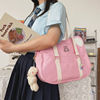 Bear-Head Character Crossbody Bag Pink color SKU reference