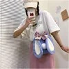 Bunny-Ear Bow Novelty Shoulder Bag Blue color SKU reference