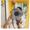 Flower-Shaped Mini Crossbody Bag Gray color SKU reference