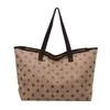 30 L Suede-Look Polka-Dot Everyday Tote Khaki color SKU reference