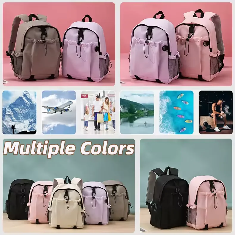 12 L Travel Backpack with Yoga Mat Straps product reference image