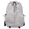 19 L Oxford Travel Backpack with Shoe Compartment Gray color SKU reference