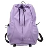 19 L Oxford Travel Backpack with Shoe Compartment Purple color SKU reference