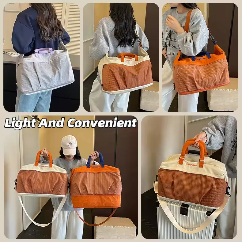 28 L Expandable Travel Duffel with Crossbody Carry product reference image