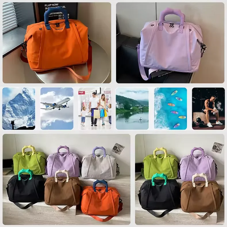 25 L Expandable Travel Duffel with Wet/Dry & Security Pockets product reference image