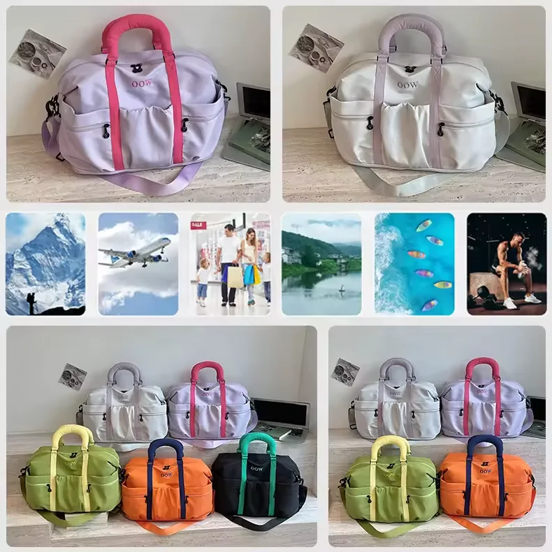 20 L Oxford Travel Duffel with Multi-Pocket Storage product reference image