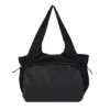 Oxford Everyday & Travel Tote with Side Pocket Black color SKU reference