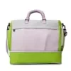 Expandable Oxford Travel Duffel with Shoe Compartment Purple color SKU reference