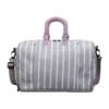 Travel Duffel with Shoe Compartment & Security Pouch Gray color SKU reference