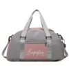 Dry/Wet Gym Duffel with Shoe Compartment Gray color SKU reference