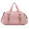 Dry/Wet Gym Duffel with Shoe Compartment Pink color SKU reference