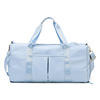 13-Color Gym & Travel Duffel with Shoe Compartment Sky blue color SKU reference