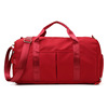 13-Color Gym & Travel Duffel with Shoe Compartment Red color SKU reference