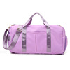 13-Color Gym & Travel Duffel with Shoe Compartment Purple pink color SKU reference