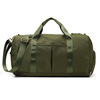 13-Color Gym & Travel Duffel with Shoe Compartment Dark green color SKU reference