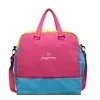 Expandable Gym Duffel with Shoe & Wet/Dry Compartments Red color SKU reference