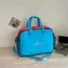 Expandable Gym Duffel with Shoe & Wet/Dry Compartments Blue color SKU reference