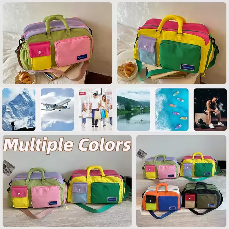 Gym & Travel Duffel with Separate Shoe Compartment product reference image