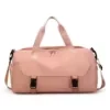 Polyester Gym and Yoga Duffel with Shoe Compartment Pink color SKU reference
