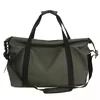 Large Polyester Gym Duffel with Custom Sublimation Options Olive reference color SKU reference