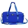 Large-Capacity Polyester Travel and Gym Duffel Klein Blue color SKU reference
