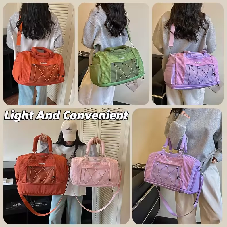 23 L Expandable Travel Duffel with Shoe & Wet/Dry Pockets product reference image