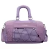 23 L Expandable Travel Duffel with Shoe & Wet/Dry Pockets Purple color SKU reference