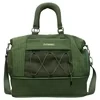 23 L Expandable Travel Duffel with Shoe & Wet/Dry Pockets Green color SKU reference