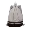 Minimalist Gym Travel Backpack with Shoe & Wet/Dry Pockets Black color SKU reference