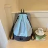 Minimalist Gym Travel Backpack with Shoe & Wet/Dry Pockets Blue color SKU reference