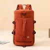 20–35 L Travel Backpack with Shoe Compartment Orange color SKU reference