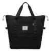 Expandable Sports Tote with Luggage Handle Holder Peacock Blue color SKU reference