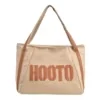 Nylon Gym and Travel Duffel with Lettering Detail Blue color SKU reference