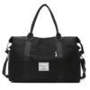 Travel and Gym Duffel Bag with Two Size References Black color SKU reference