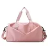 Two-Size Nylon Gym Duffel with Shoe Compartment Pink color SKU reference