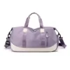 Dry and Wet Gym Duffel with Shoe Compartment Purple color SKU reference
