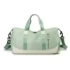 Dry and Wet Gym Duffel with Shoe Compartment Green color SKU reference